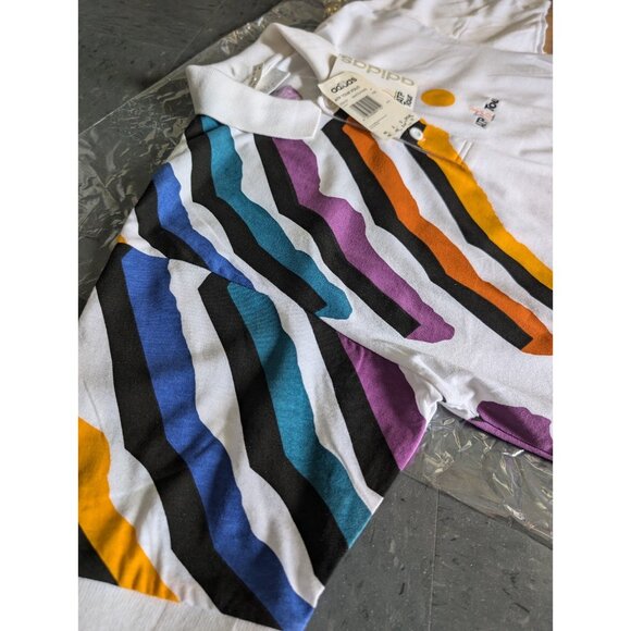 ADIDAS ATP TOUR TENNIS SKIPPY VINTAGE SHIRT POLO MAGLIA JERSEY US Open Small - Picture 3 of 12